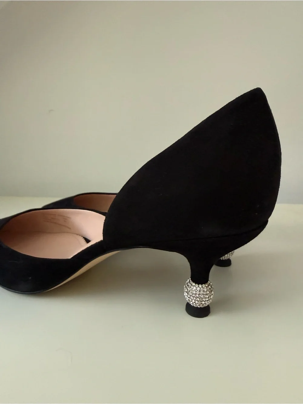 kate spade suede kitten
